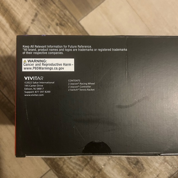 Joycon Sports Kit with Tennis‎ Racket and Wheels - Picture 2 of 2